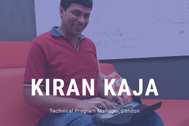 Kiran Kaja, Technical Program Manager, London