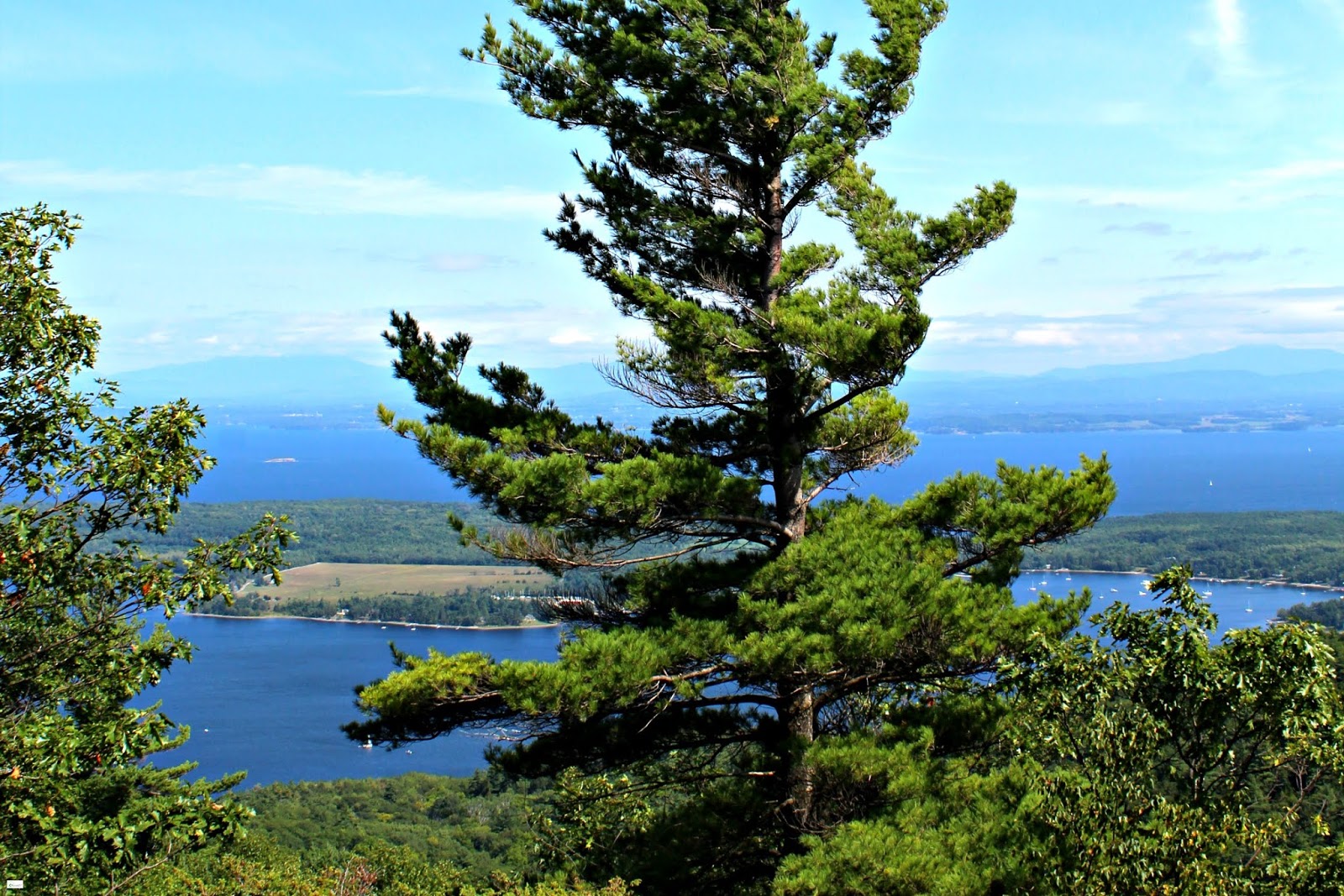 The Top of Rattlesnake Mountain in the Adirondack Mountains // New York