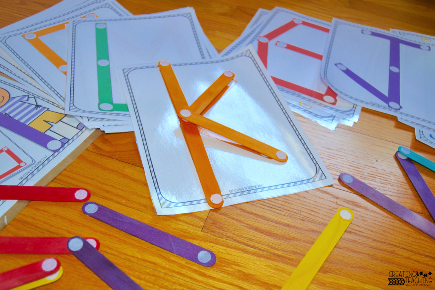 Learning with Craft Sticks! creating & teaching