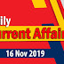 Kerala PSC Daily Malayalam Current Affairs 16 Nov 2019