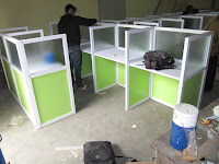 Kontraktor Interior - Cubicle Workstation 