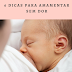 6 Dicas Para Amamentar Sem Dor