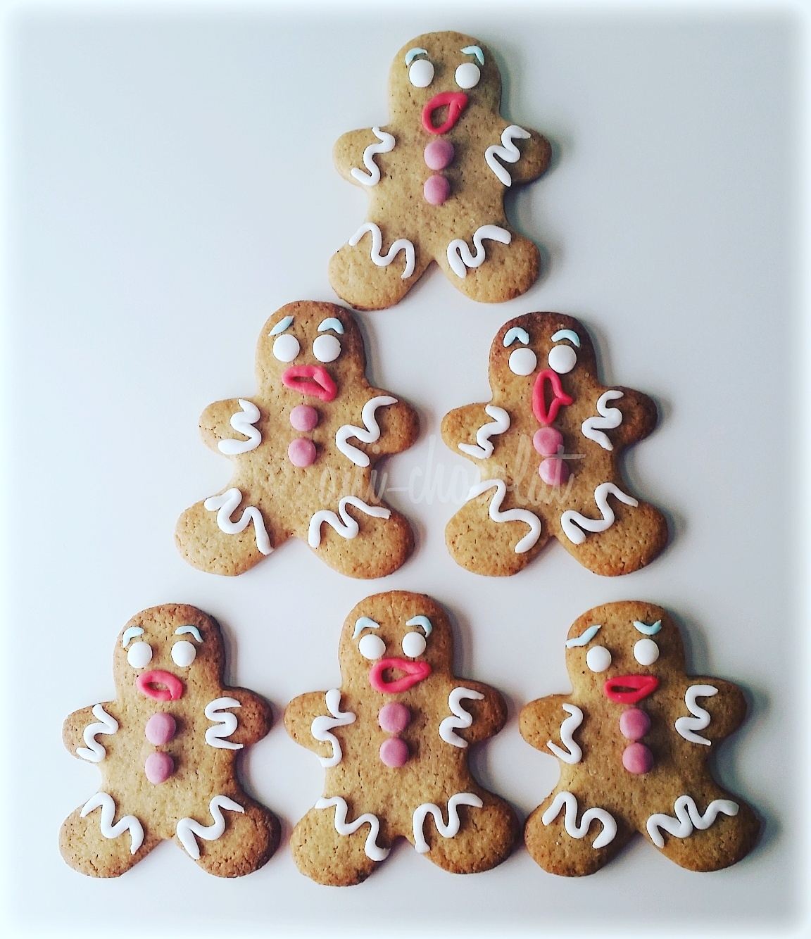 Ani-Chocolat: Gingerbread men cookies