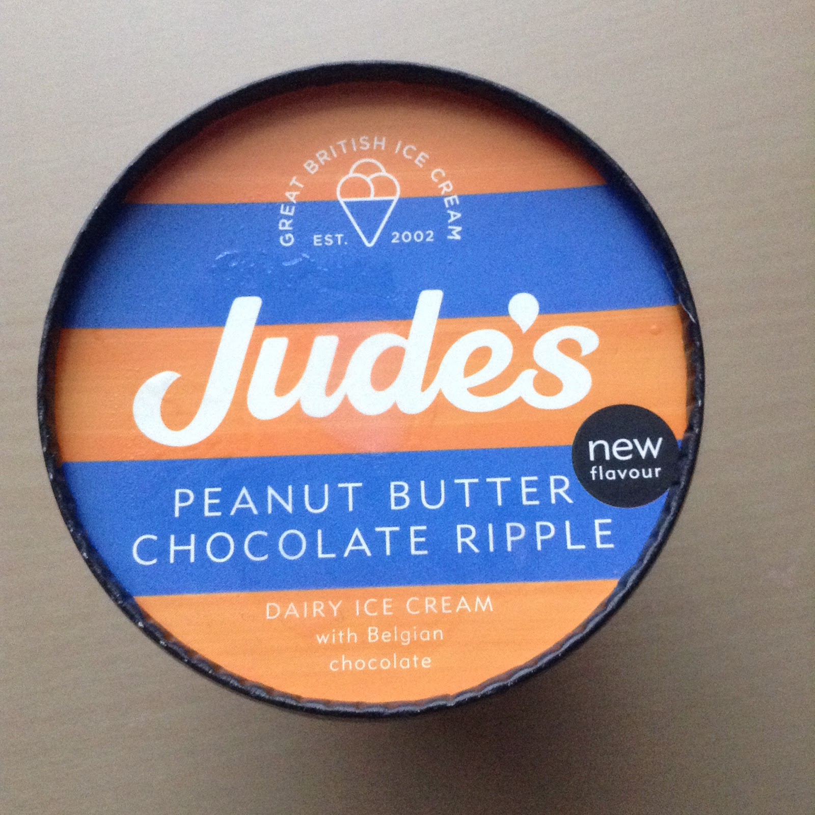 Jude's Peanut Butter Chocolate Ripple Ice Cream