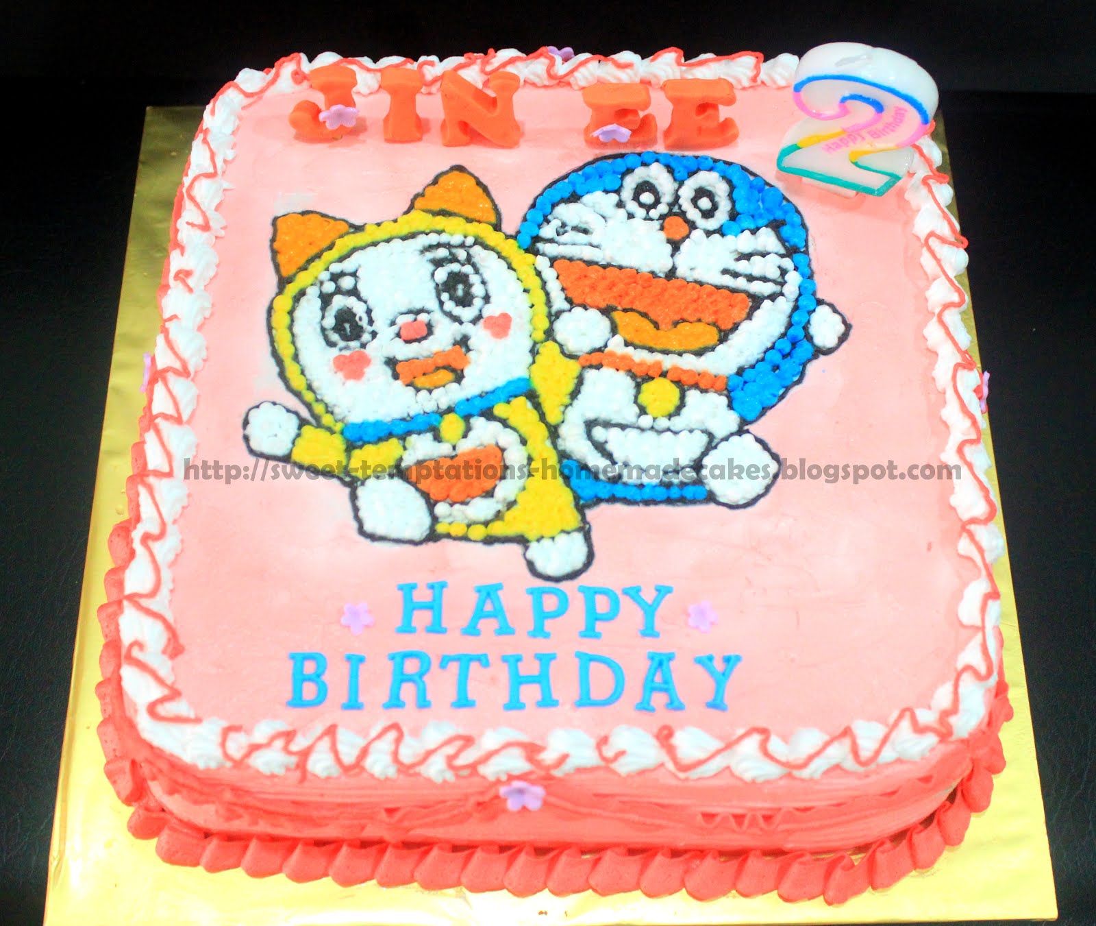 Sweet Temptations Homemade Cakes & Pastry Doraemon & Dorami Cake