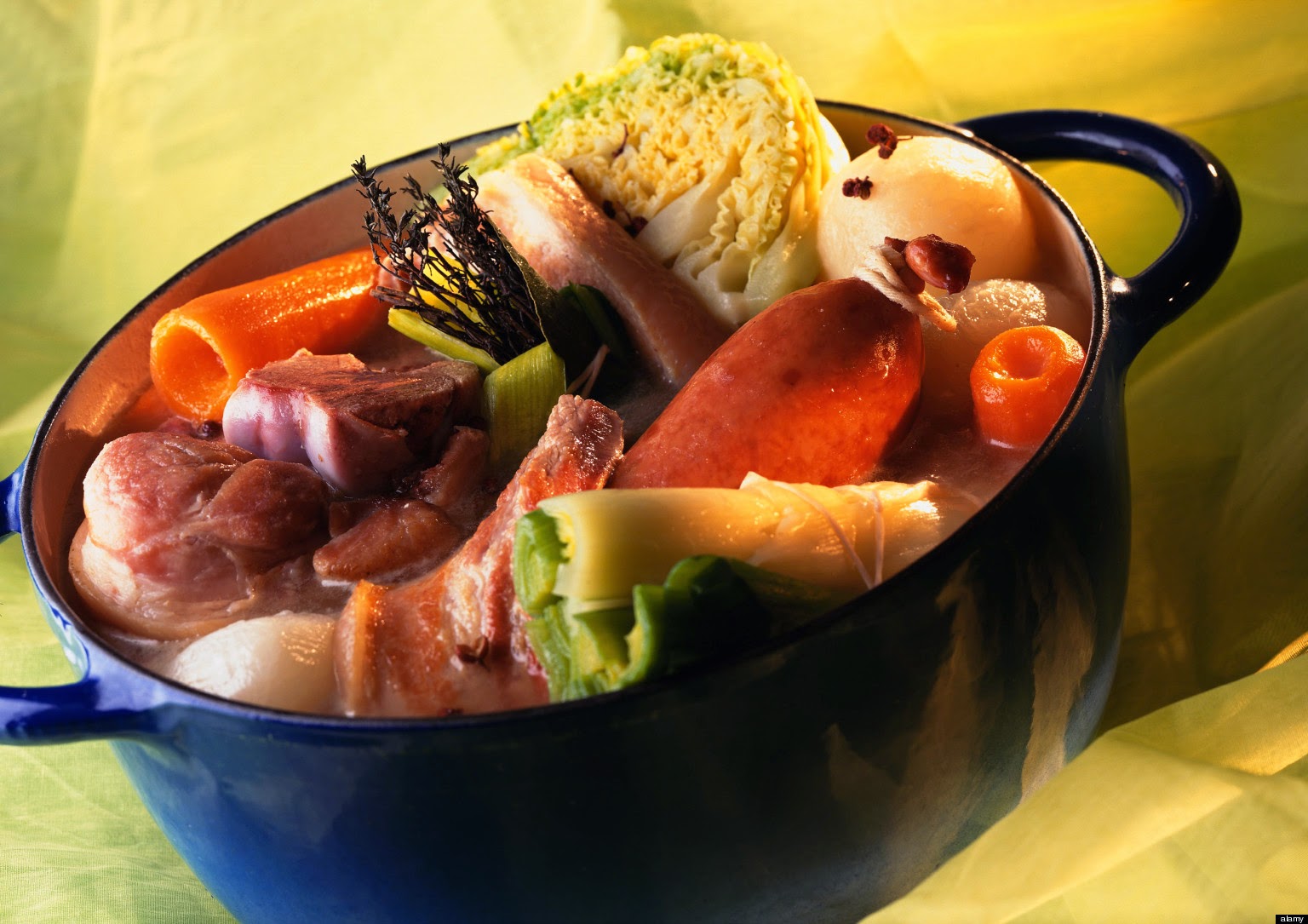 Paris Black & White Pot au Feu...It's Always Hot in My Kitchen