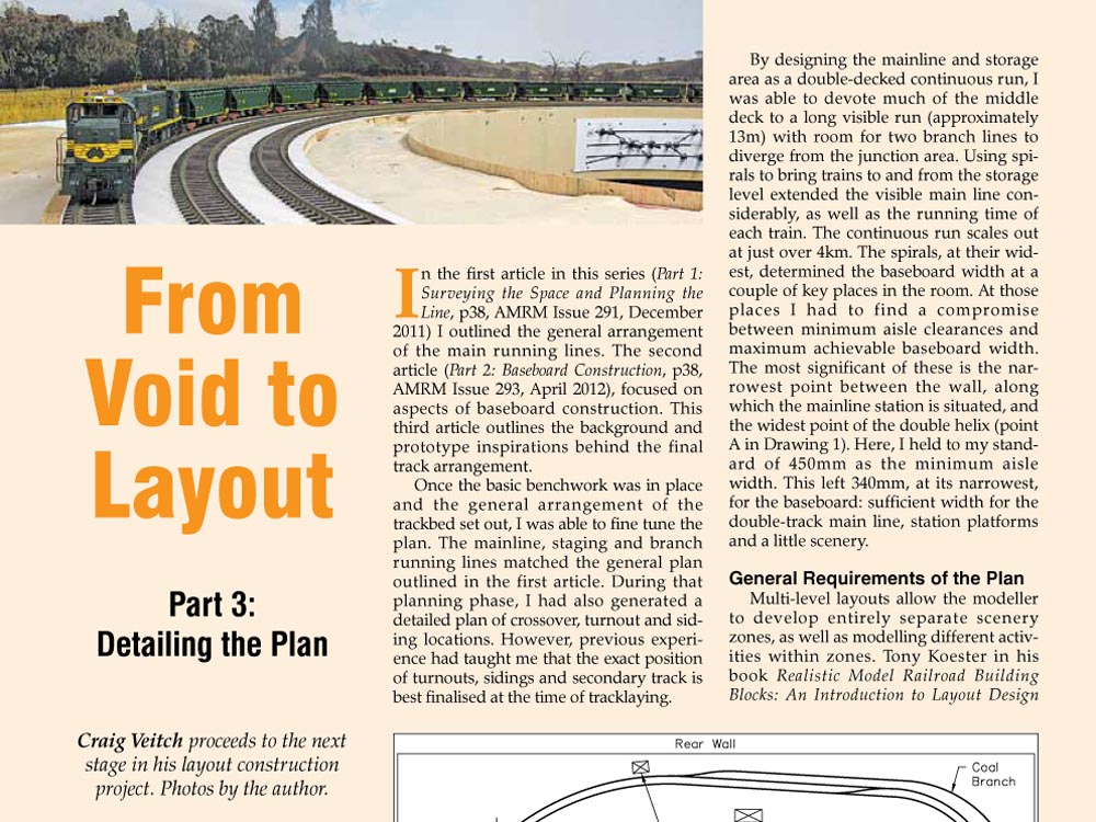 Australian Model Railway Magazine Back Issues October 2012 AMRM