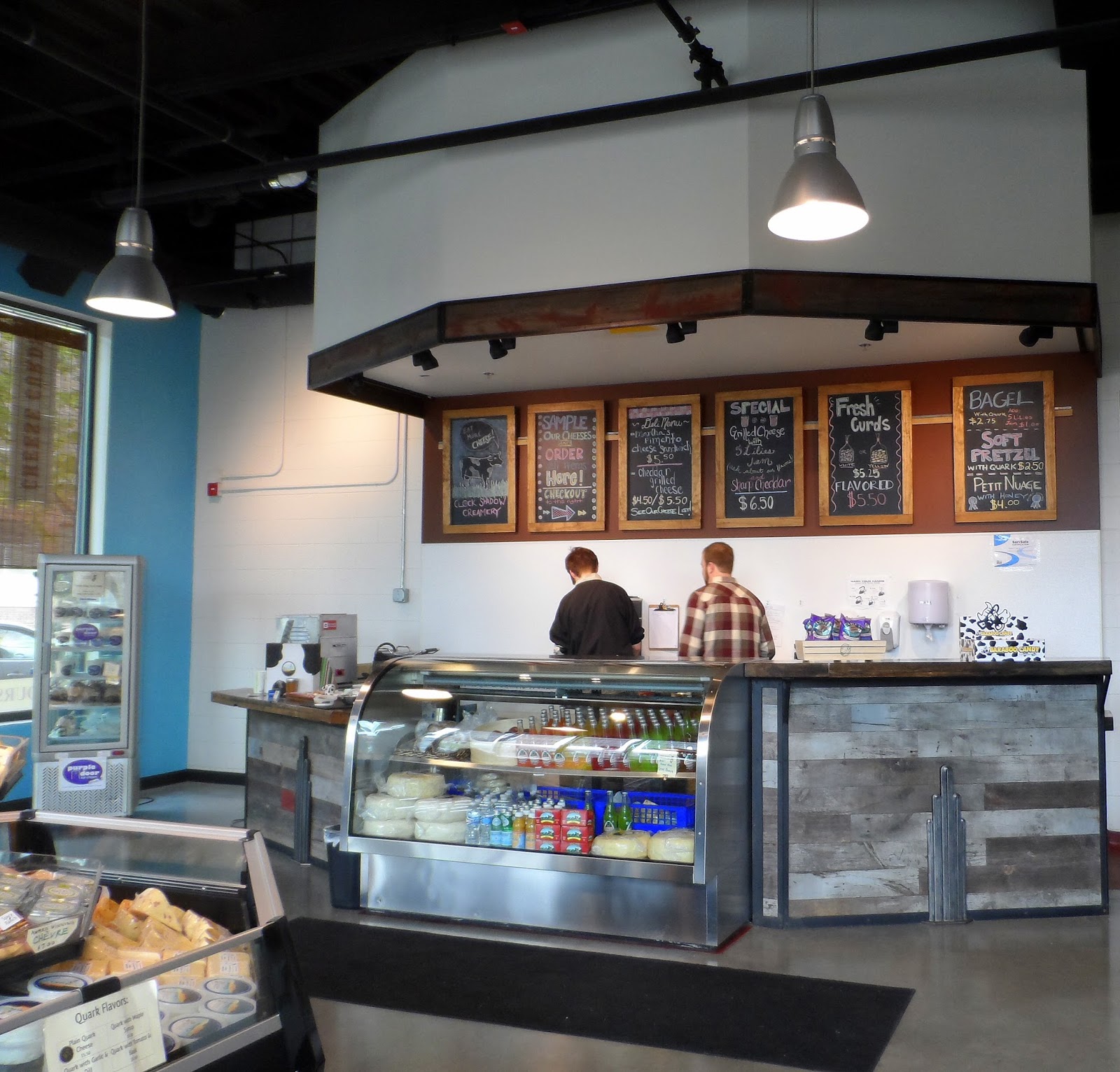 Will travel for beer and art CHEESE FIX AT CLOCK SHADOW CREAMERY