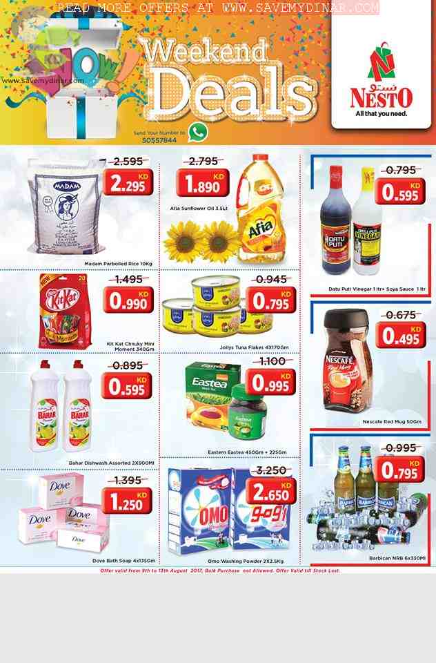 Nesto Hypermarket Kuwait - Weekend Deals