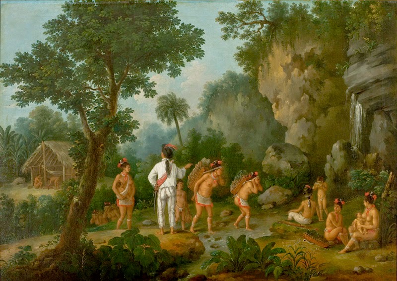 Caçador de Escravos - Debret, Jean-Baptiste  ~ Pinturas do Brasil colonial