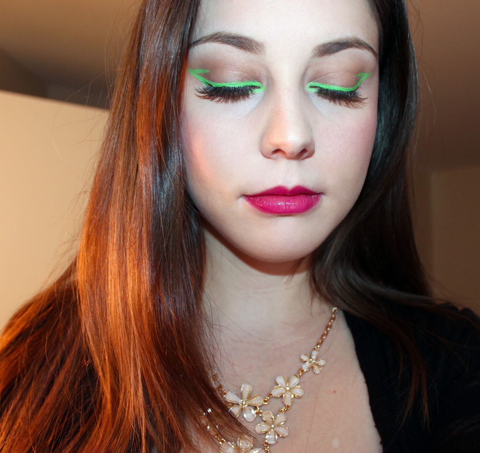 Luhivy's favorite things: Shaaanxo's Neon Graphic Eyeliner Recreation