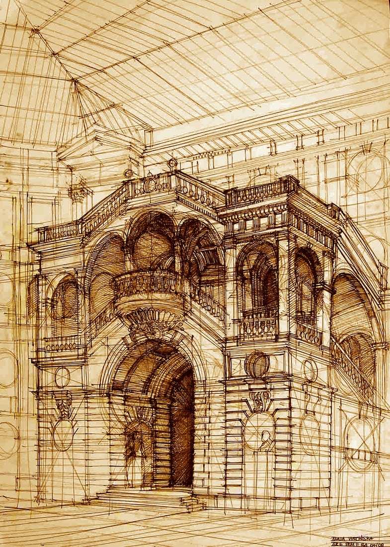 07-Maja-Wrońska-Architectural-Paintings-and-Drawing-Sketces-www-designstack-co