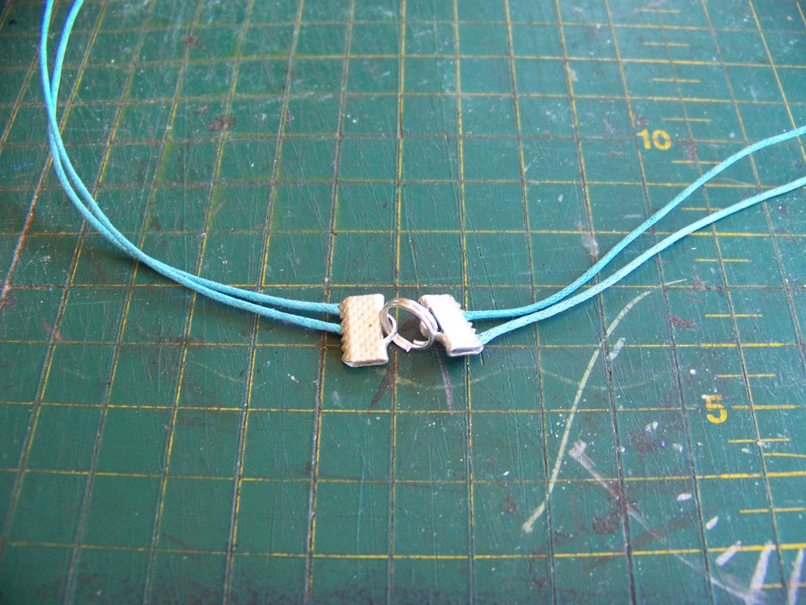 A Pretty Talent Blog Jewelry Making Make A Corded Necklace With A Charm