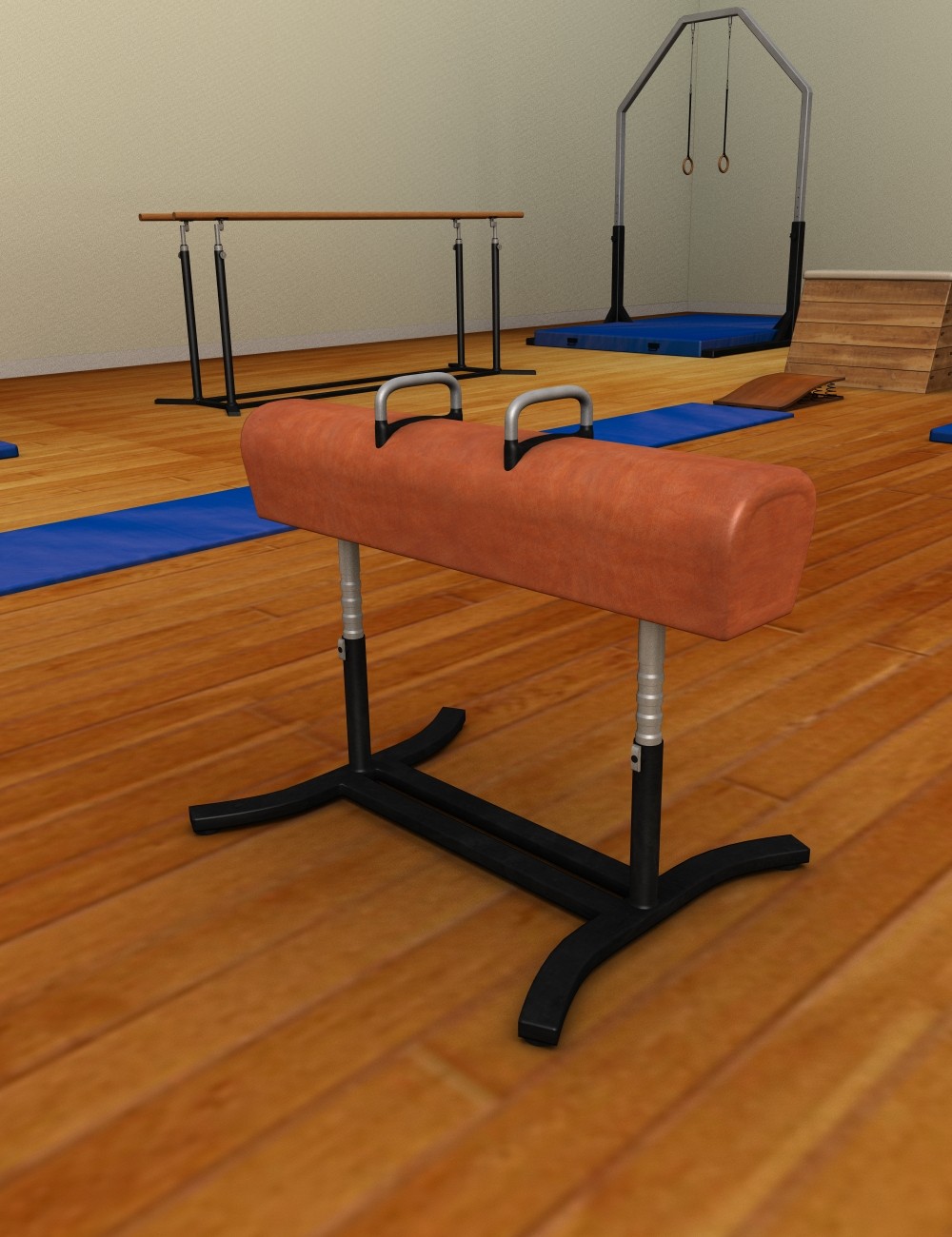 Download DAZ Studio 3 for FREE! DAZ 3D Gymnastics Equipment