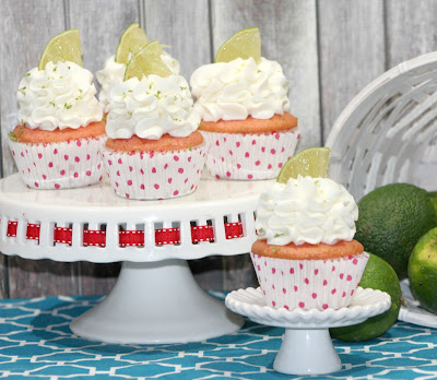 Strawberry Cupcakes with Lime Frosting Recipe