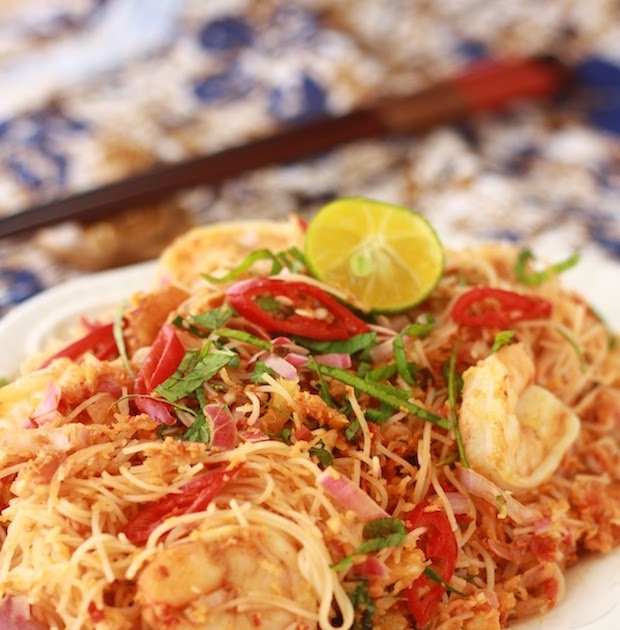 Sarawakiana2 kerabu mee hoon recipe