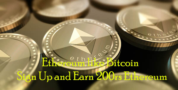 Signup get 200rs Ether (Free Ethereum offer)