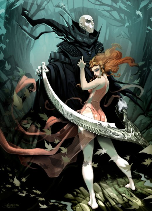 As ilustrações de fantasia com o estilo de comics de Mauricio Herrera Mauricio Herrera el-grimlock deviantart ilustrações comics fantasia quadrinhos games