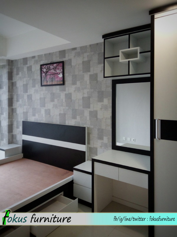 kamar set di apt the mansion kemayoran furniture kitchen kamar set di apt the mansion kemayoran furniture kitchen