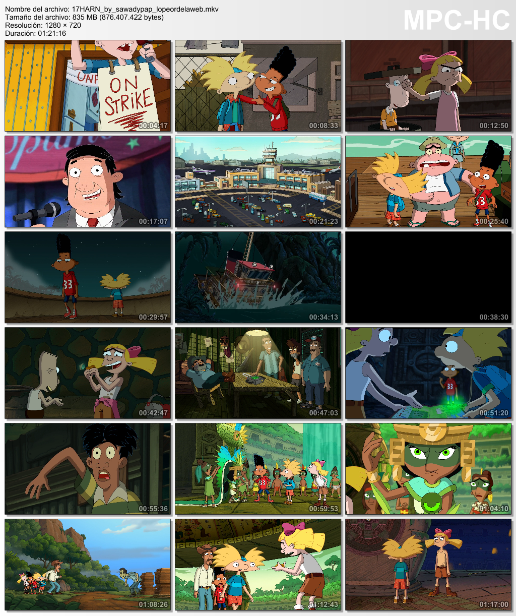 Hey Arnold-The Jungle Movie [2017] [BBRip 720p] [Latino]