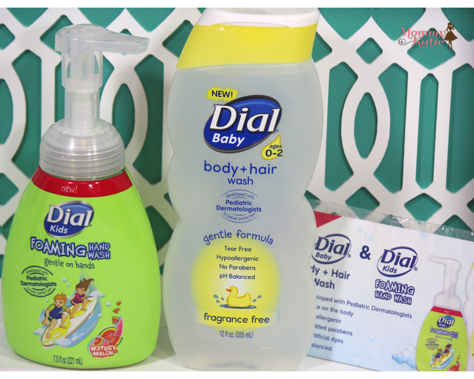 #Giveaway NEW Dial® Baby Body & Hair Wash and Dial® Kids Foaming Hand Wash