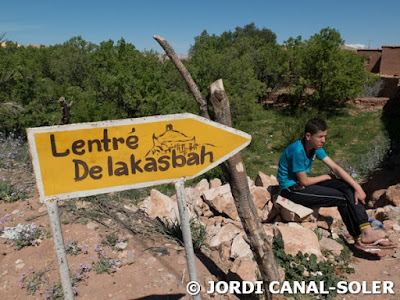 Cartel para la Kasbah de Ait ben Haddou