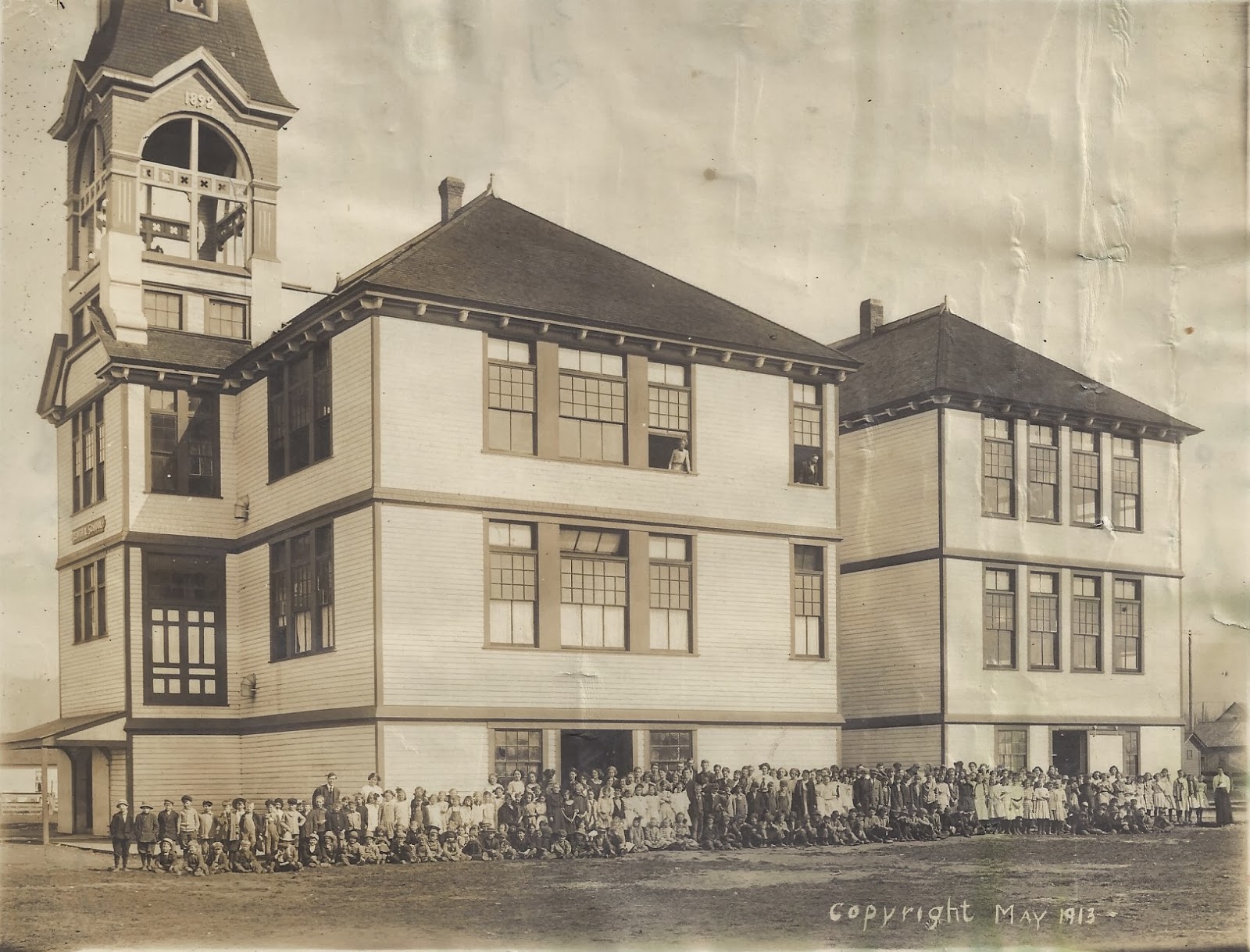 Nooksack Valley Nostalgia Sumas Central School 1913