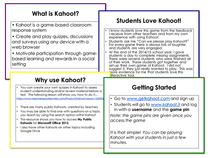 Kahoot is a Fun Free Game-Based Classroom Response System