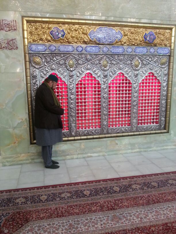 Muqaddas Qatl gaah……The sacred place of martydom of Saiyyidush Shuhadaa Hazrat Saiyyidinaa Imaam Husaien ( Radiyal Laahu Anhu ) in Karbalaa﻿