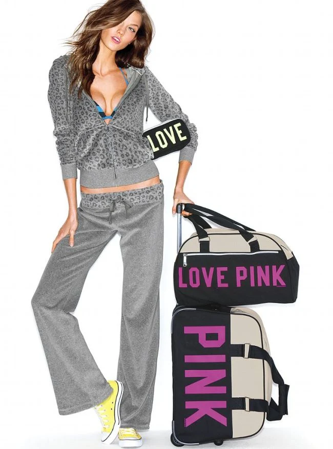 Victoria's Secret Pink Lookbook featuring Karlie Kloss