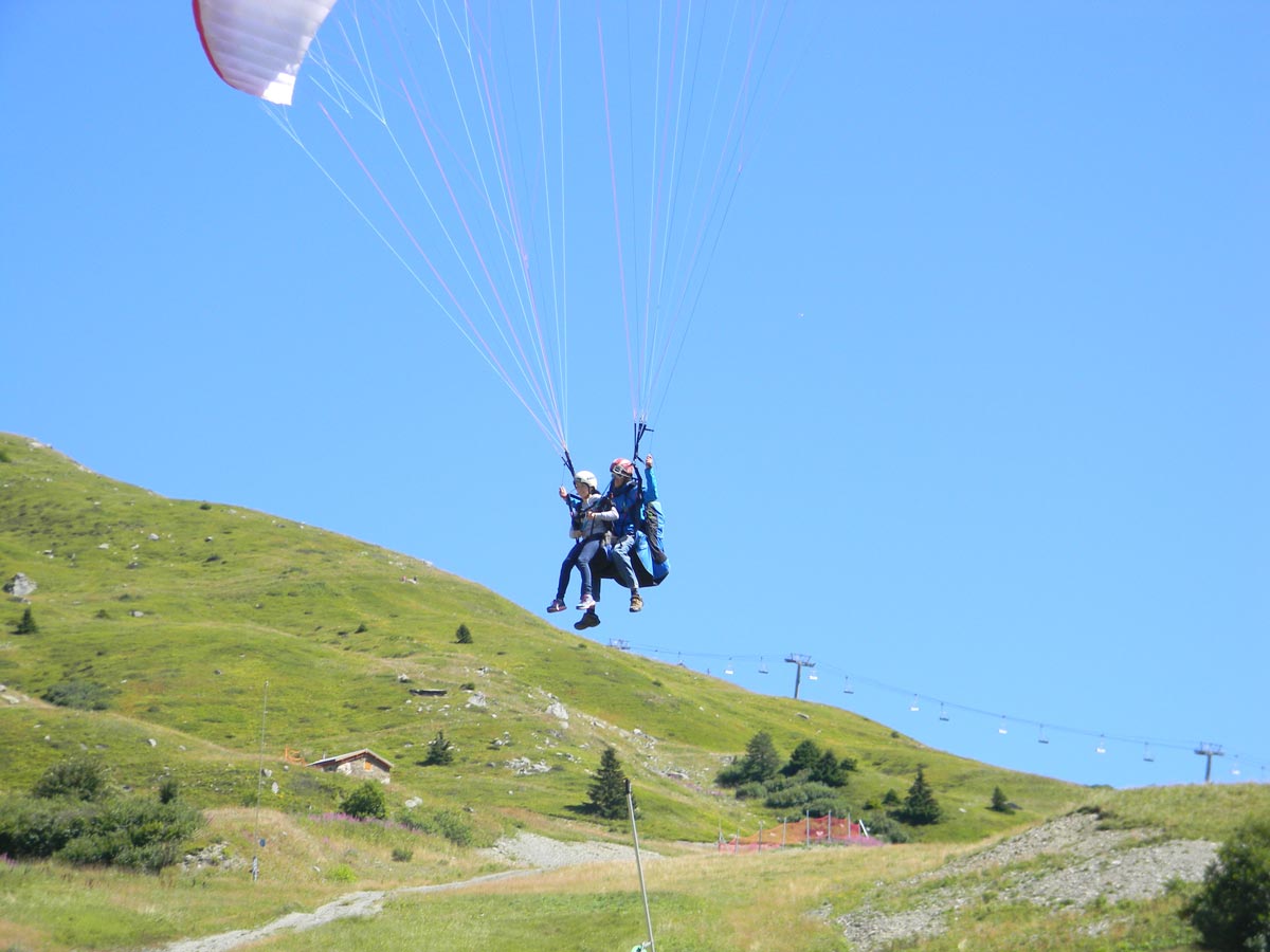 Baptême parapente été Valmeinier, Valloire Baptême parapente été Valmeinier, Valloire