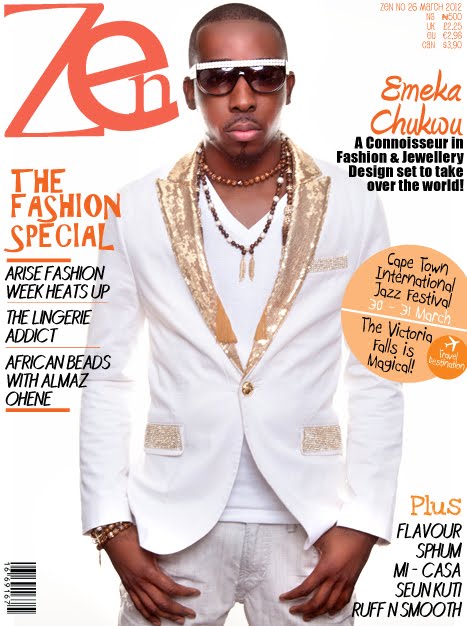 CEO of Fashion/Jewellery Brand ‘AGU’ Graces Zen Magazine March 2012 Cover