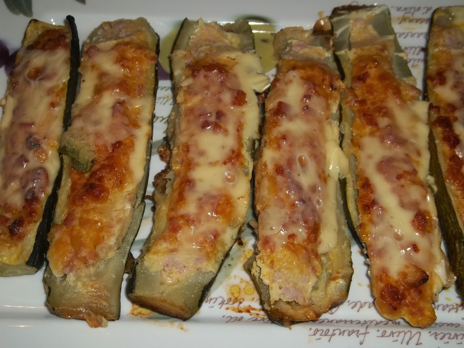 Provare Per Gustare... BARCHETTE DI ZUCCHINE RIPIENE DI