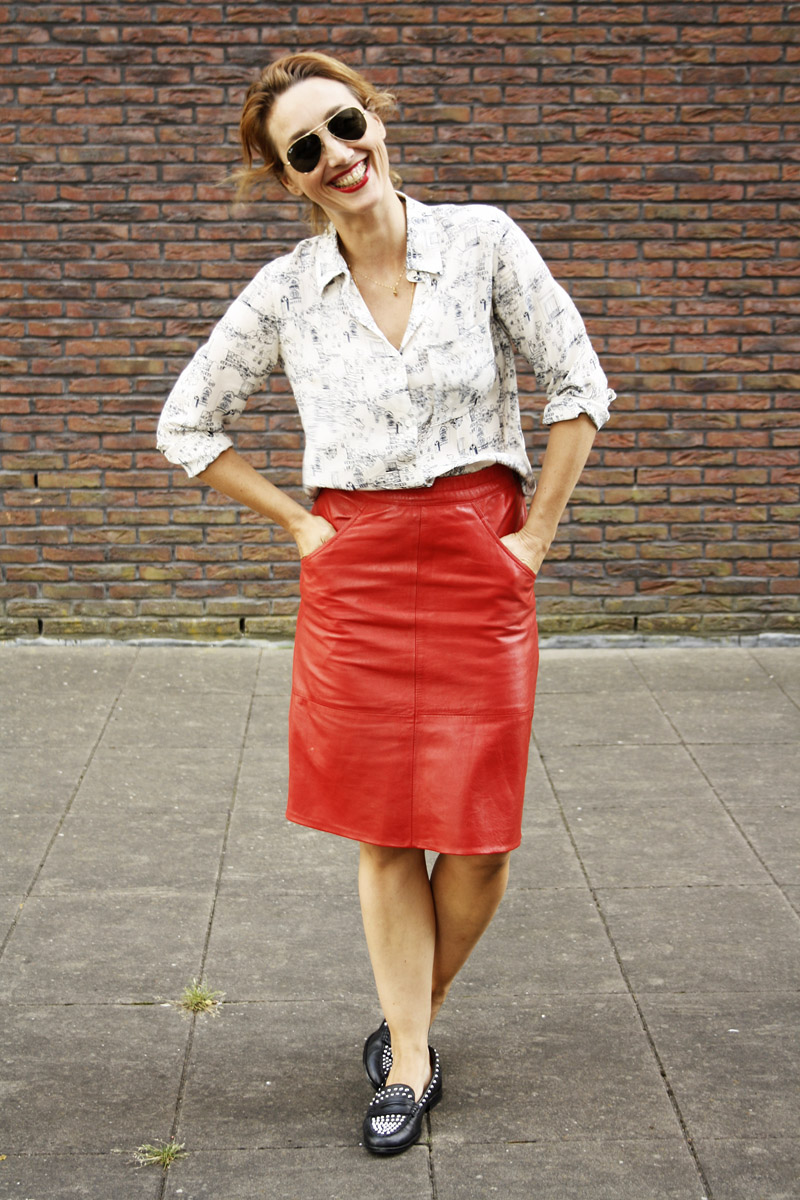 Anna's Choice Silk with leather