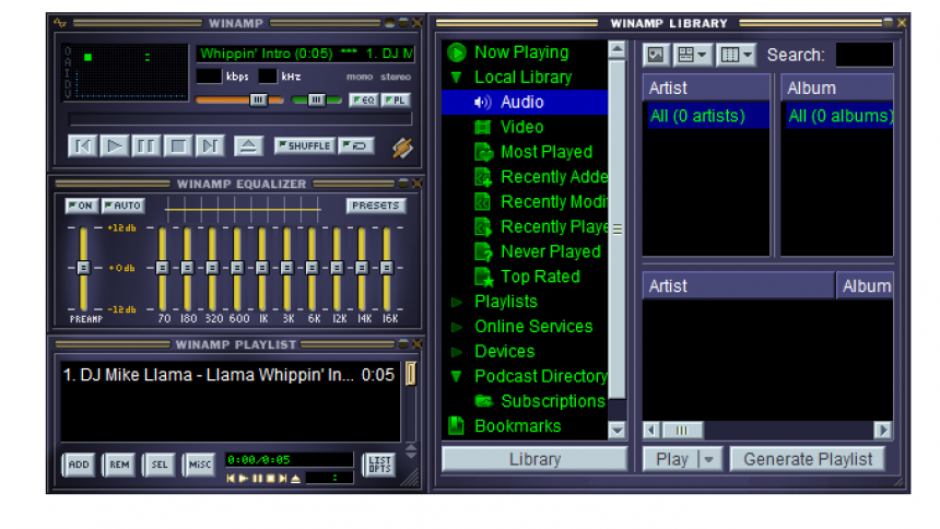 free download winamp for mac