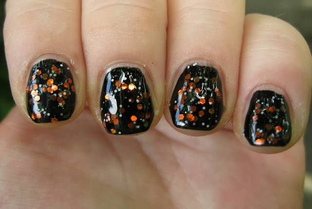 Lacquer Slacker Liz: CrowsToes Shoot the Butterfly over Orly Liquid Vinyl