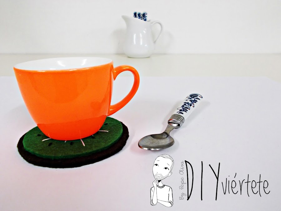 BLOGERSANDO-frutas-DIY-fieltro-kiwi-posavasos-manualidades-7