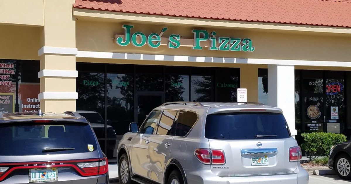 Pizza Geezer Review Joe's Pizza in Ocoee Florida