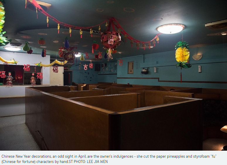 If Only Singaporeans Stopped to Think Singapore's last Chinese hostess