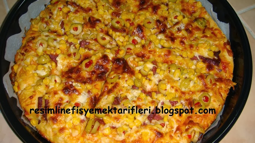 Resimli Nefis Yemek Tarifleri Pizza Tarifi Pizza Nasil Yapilir?