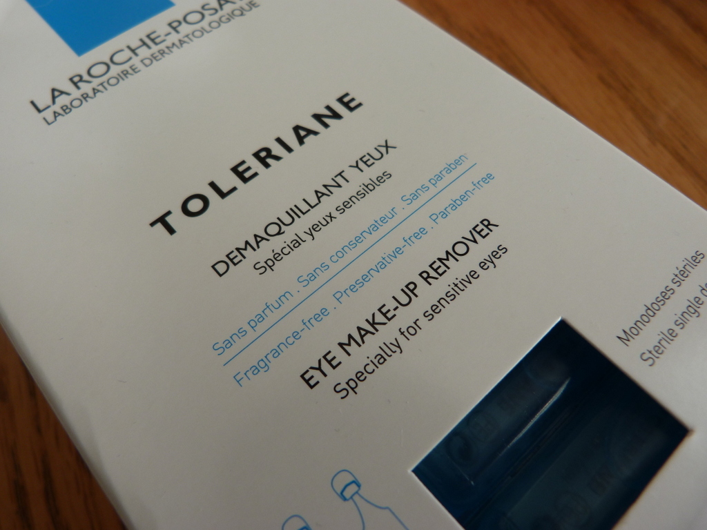 La Roche Posay Toleriane Eye MakeUp Remover perfect for travelling
