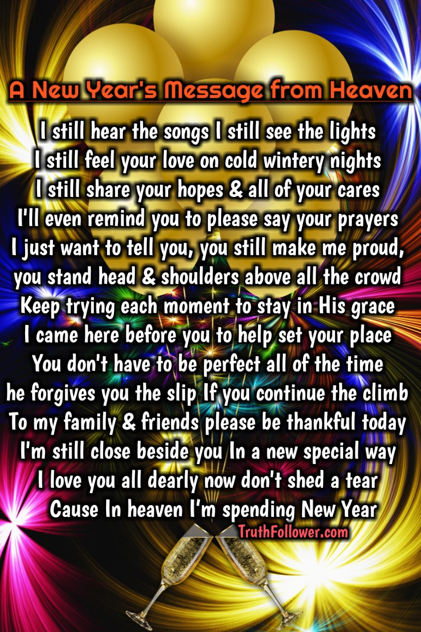 Truth Follower: A New Years Message From Heaven, NY2019