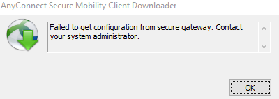 Get Cisco Anyconnect