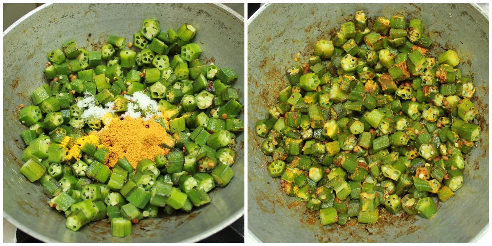 Aromatic Cooking Simple Okra Curry