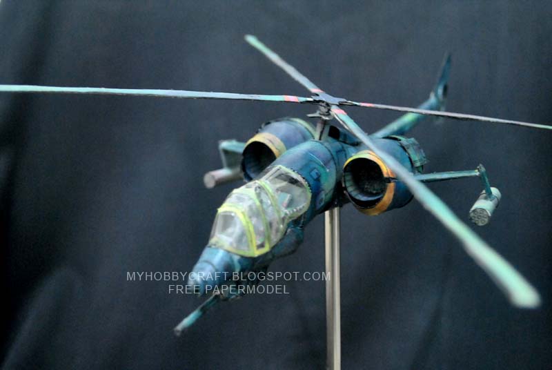 paperhobby helicopter gunships (Concept ) from Bolt 172