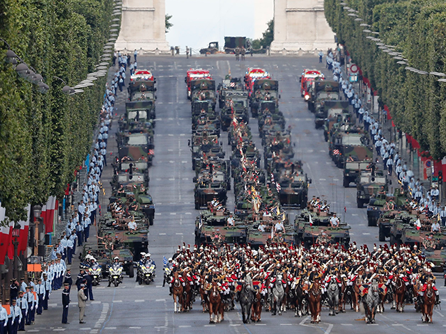 The July 14th Bastille Day Military Parade Held In Paris France The July 14th Bastille Day Military Parade Held In Paris France