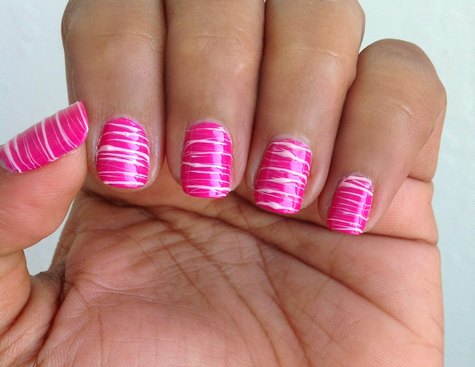 Nails Designs With Lines Nail art tutorial: how to make