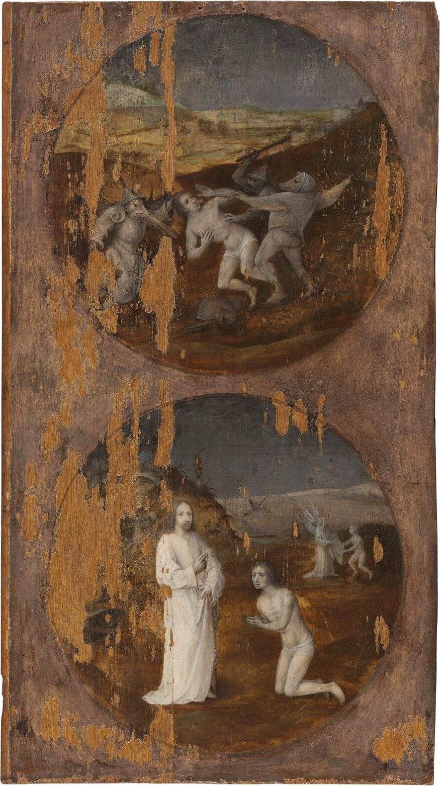Иероним Босх - Человечество окружено демонами 2 (1500-1504)