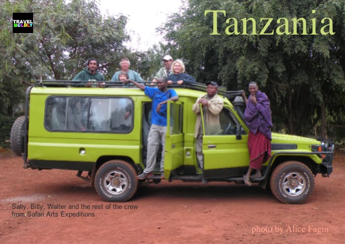 Safari Arts  Expeditions Jeep Tanzania African..Photo: Alice Fagin for TravelBoldly.com 