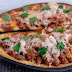 Stuffed Eggplant Parm with Italian Turkey Sausage and Portobello Mushroom